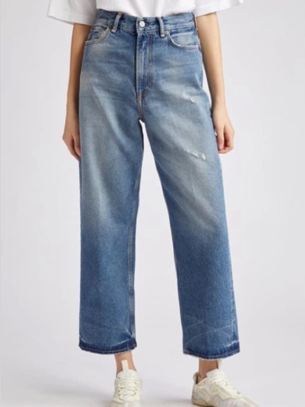 Acne Studios 1993 Women’s High-Rise Mid-Blue Denim Size 30